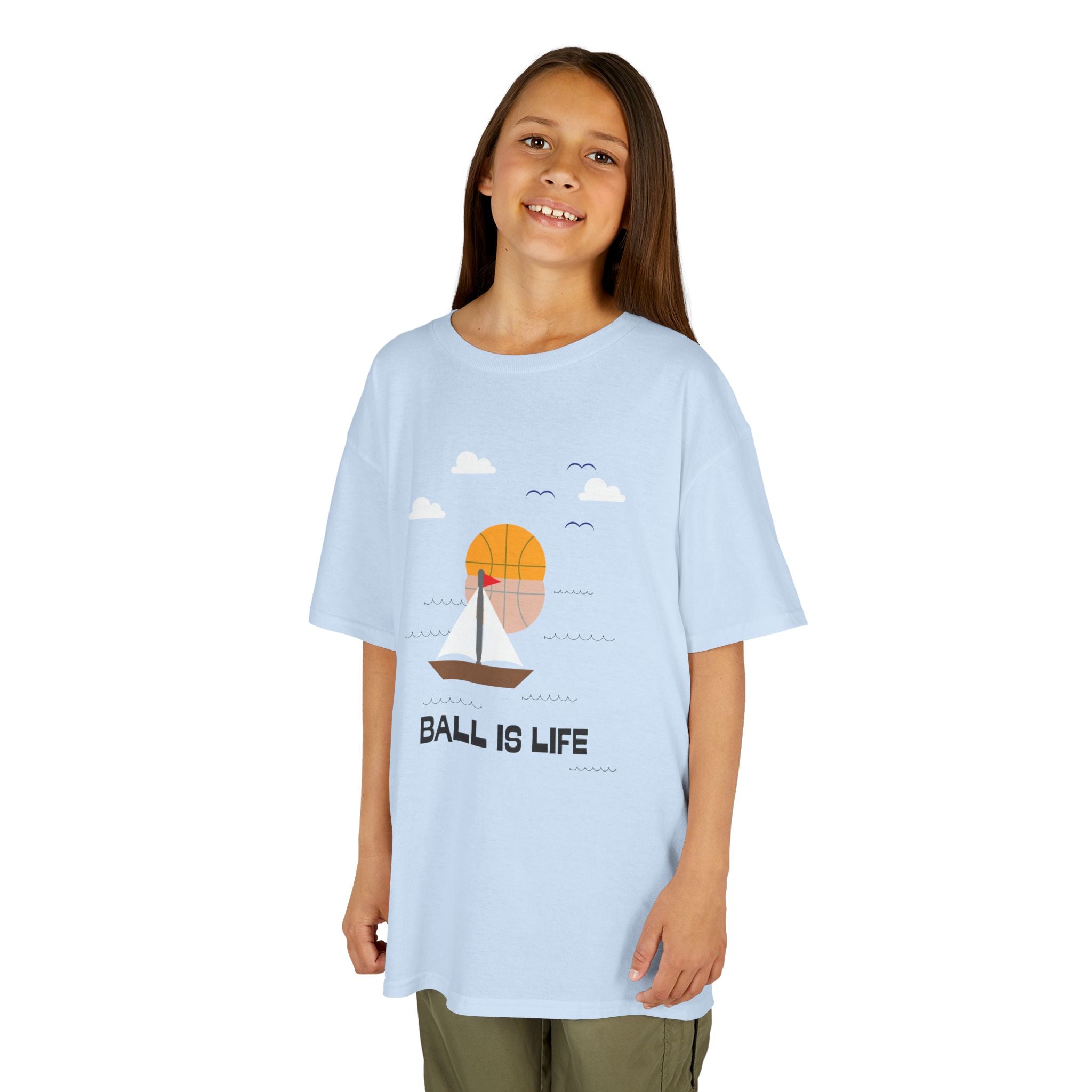 Ball Is Life Youth Tee – Goal Staple