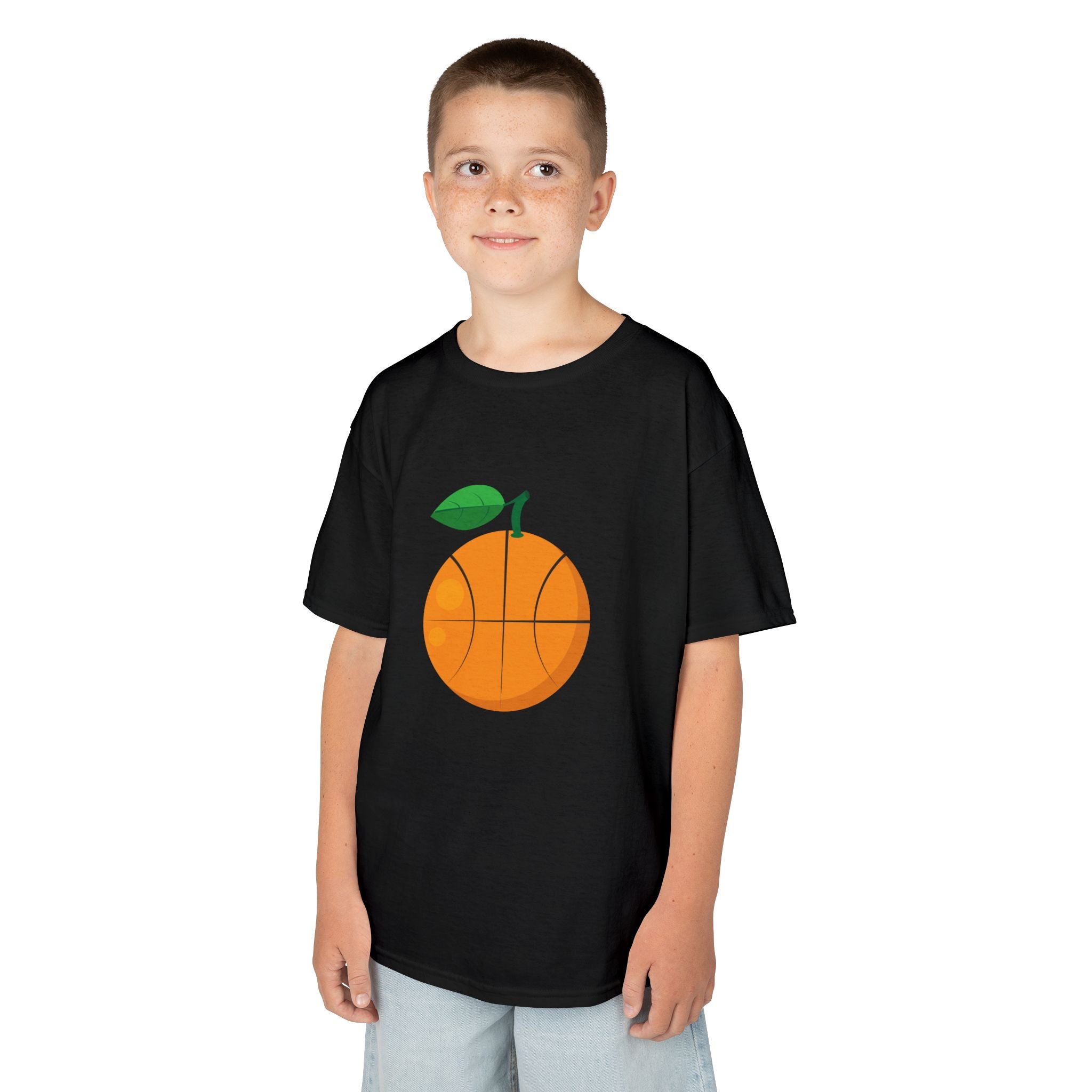 Orange Basketball Youth Tee