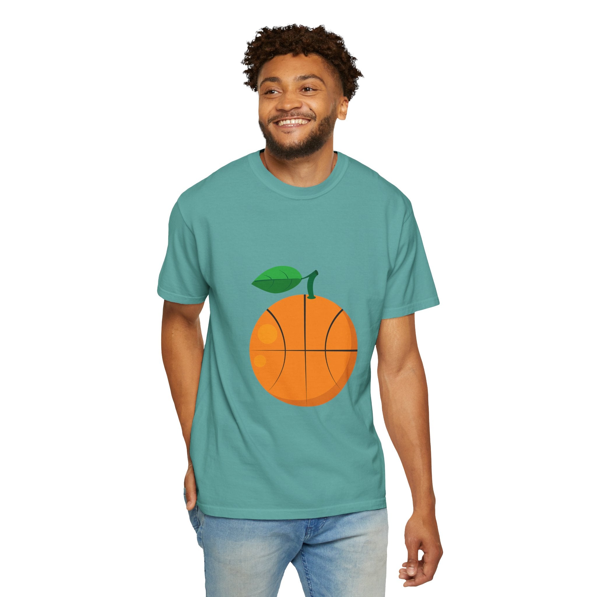 Orange Basketball Unisex T-Shirt