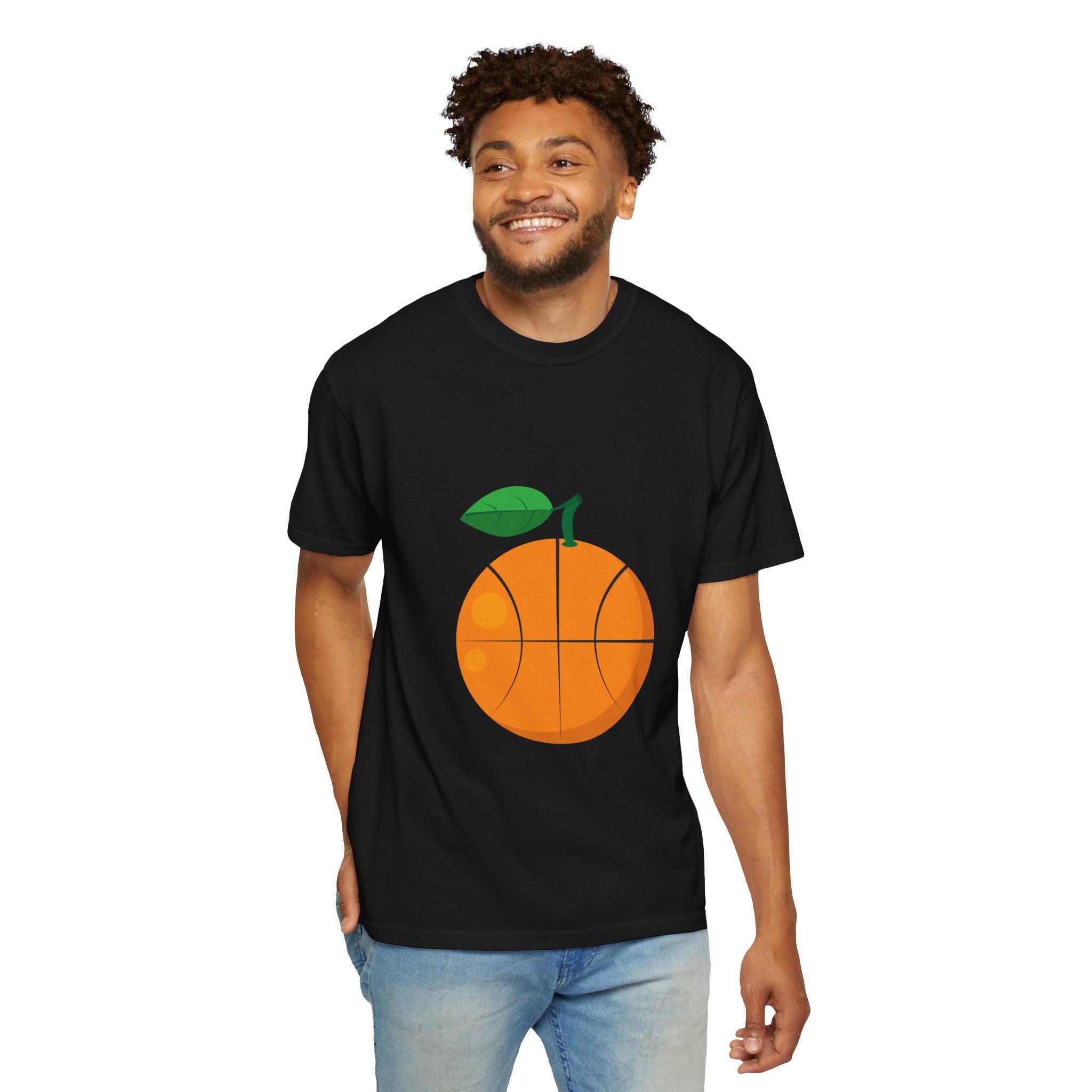 Orange Basketball Unisex T-Shirt