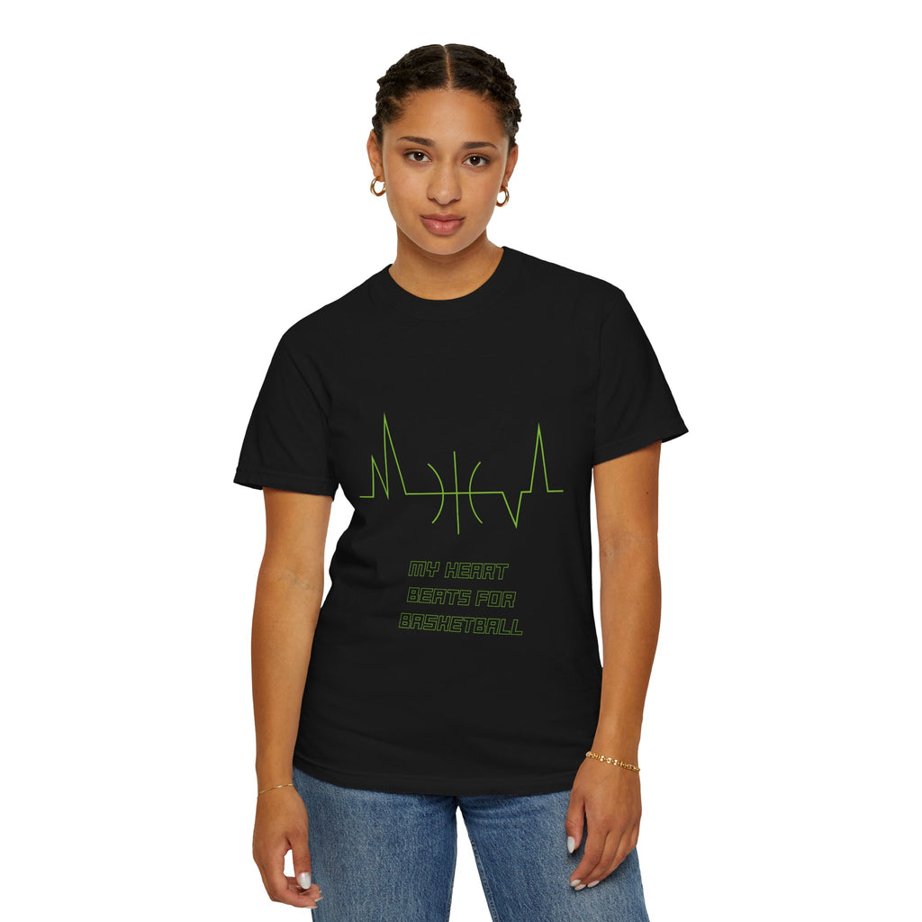 My Heart Beats For Basketball Unisex T-shirt