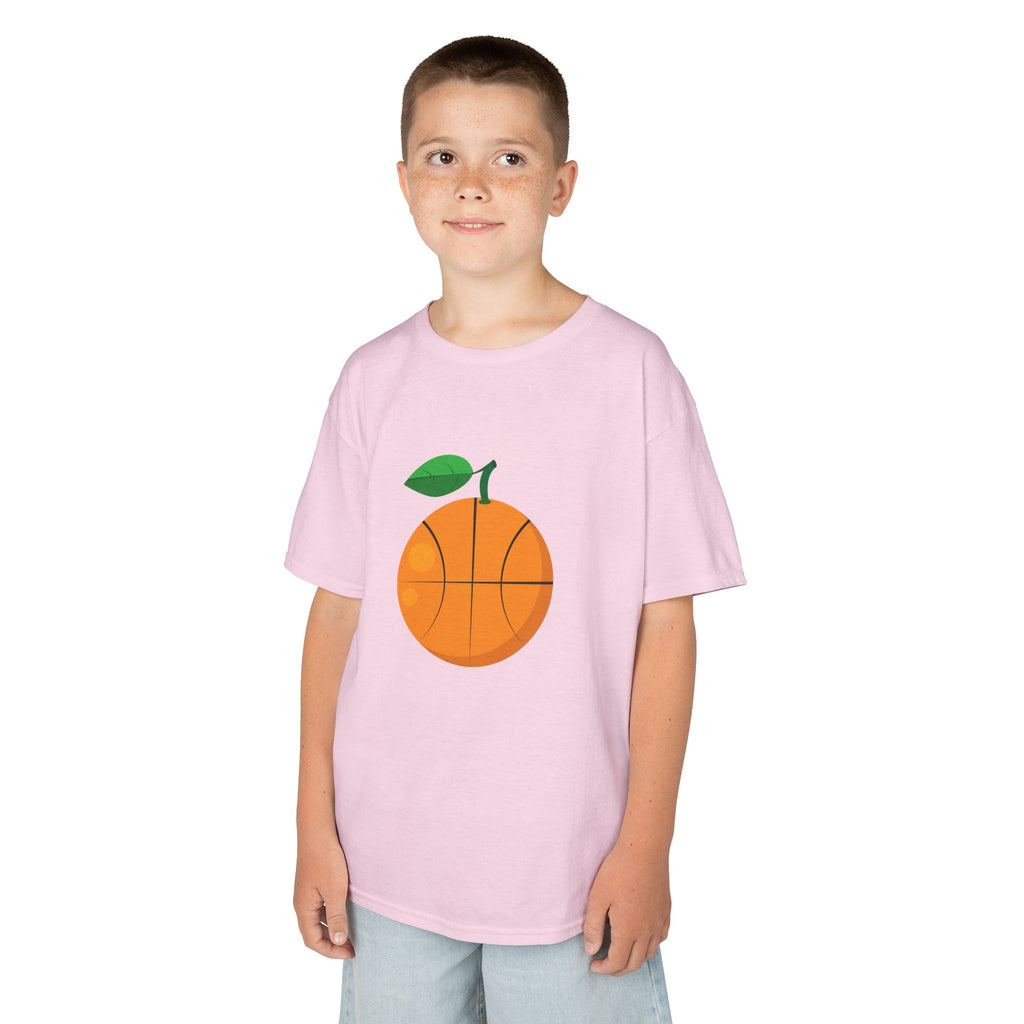 Orange Basketball Youth Tee