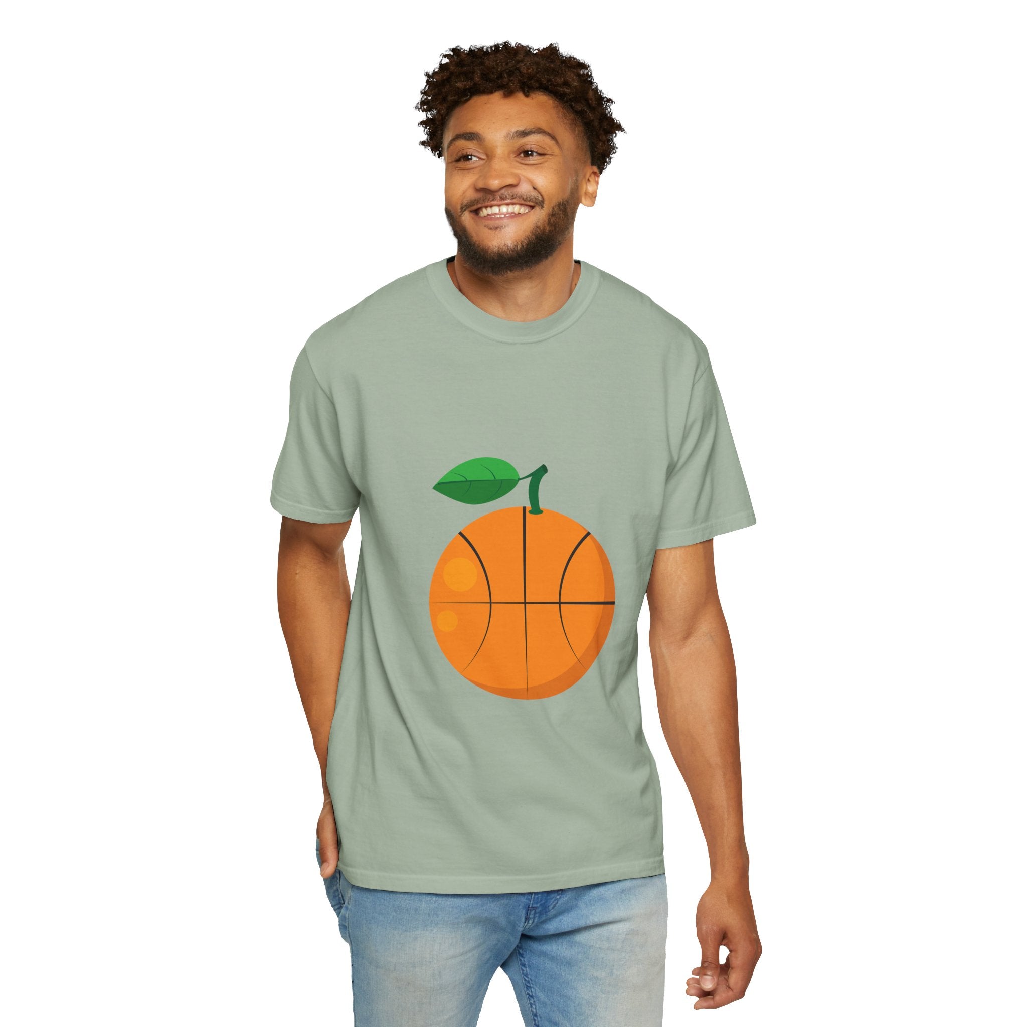 Orange Basketball Unisex T-Shirt