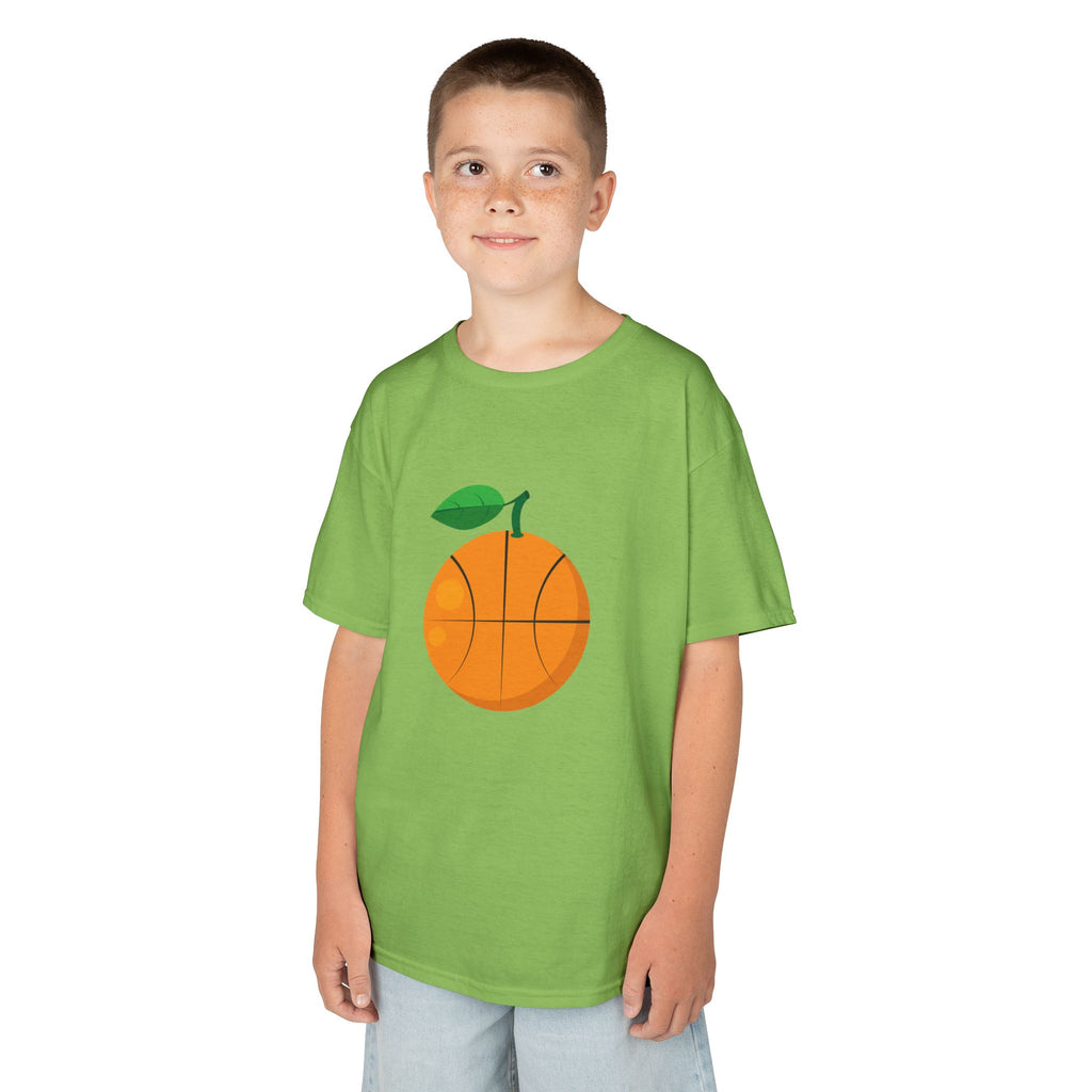 Orange Basketball Youth Tee