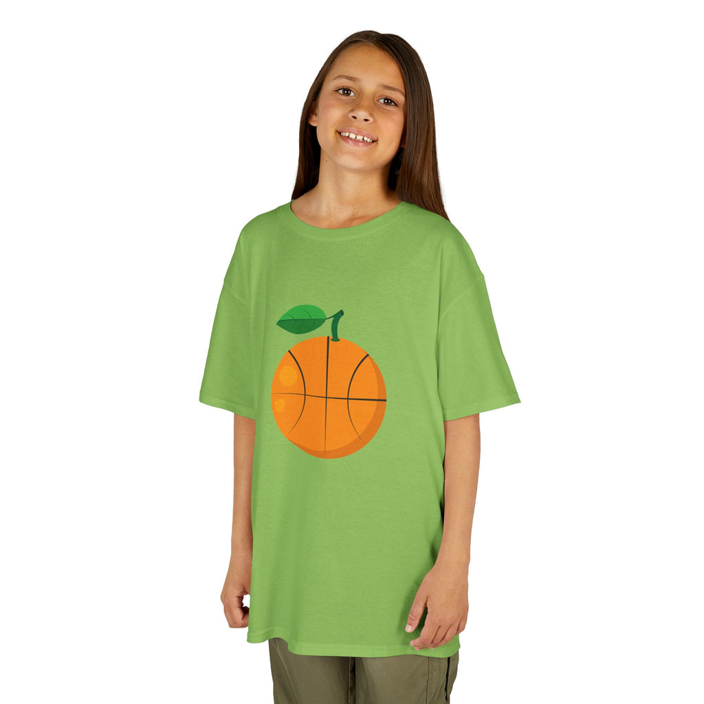 Orange Basketball Youth Tee