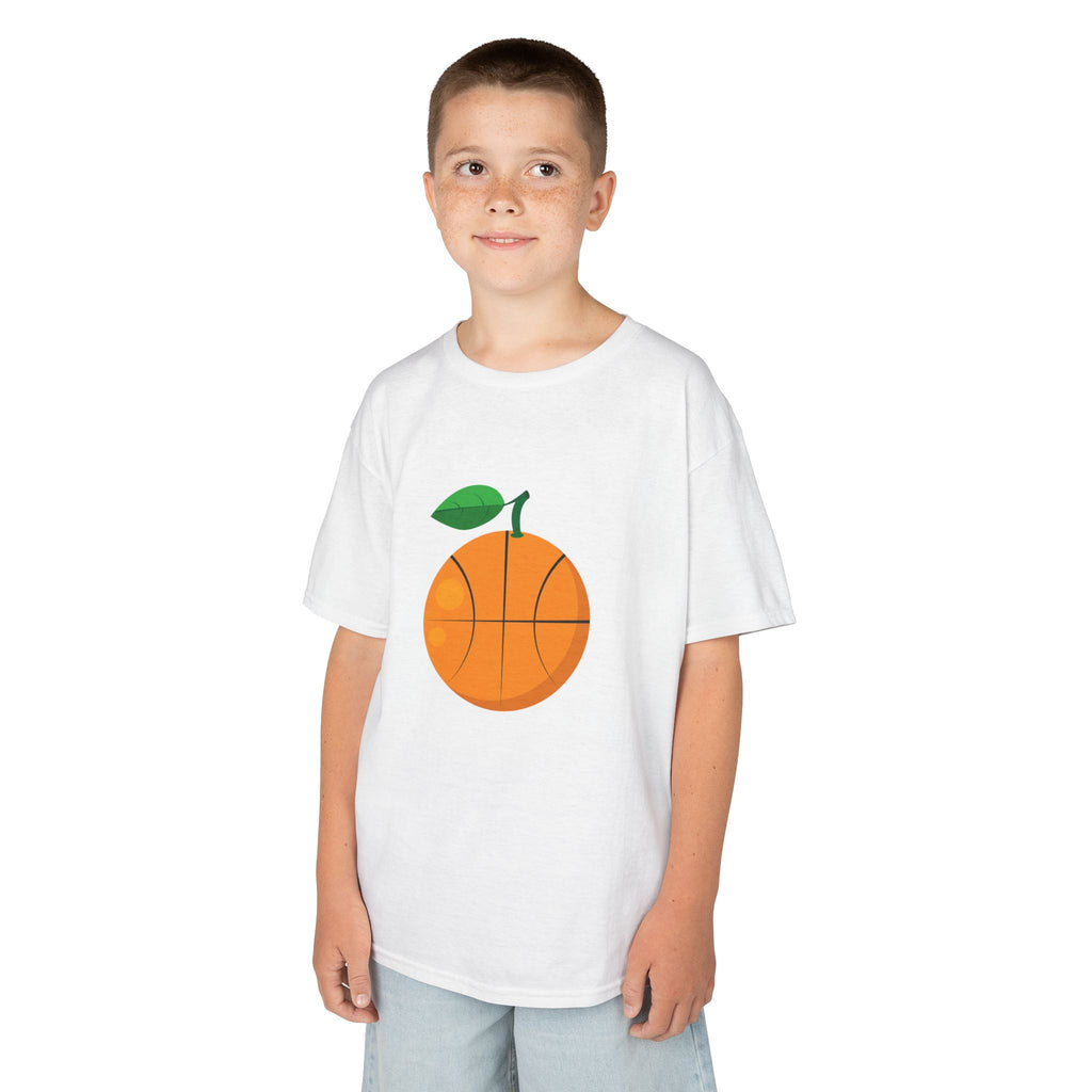 Orange Basketball Youth Tee