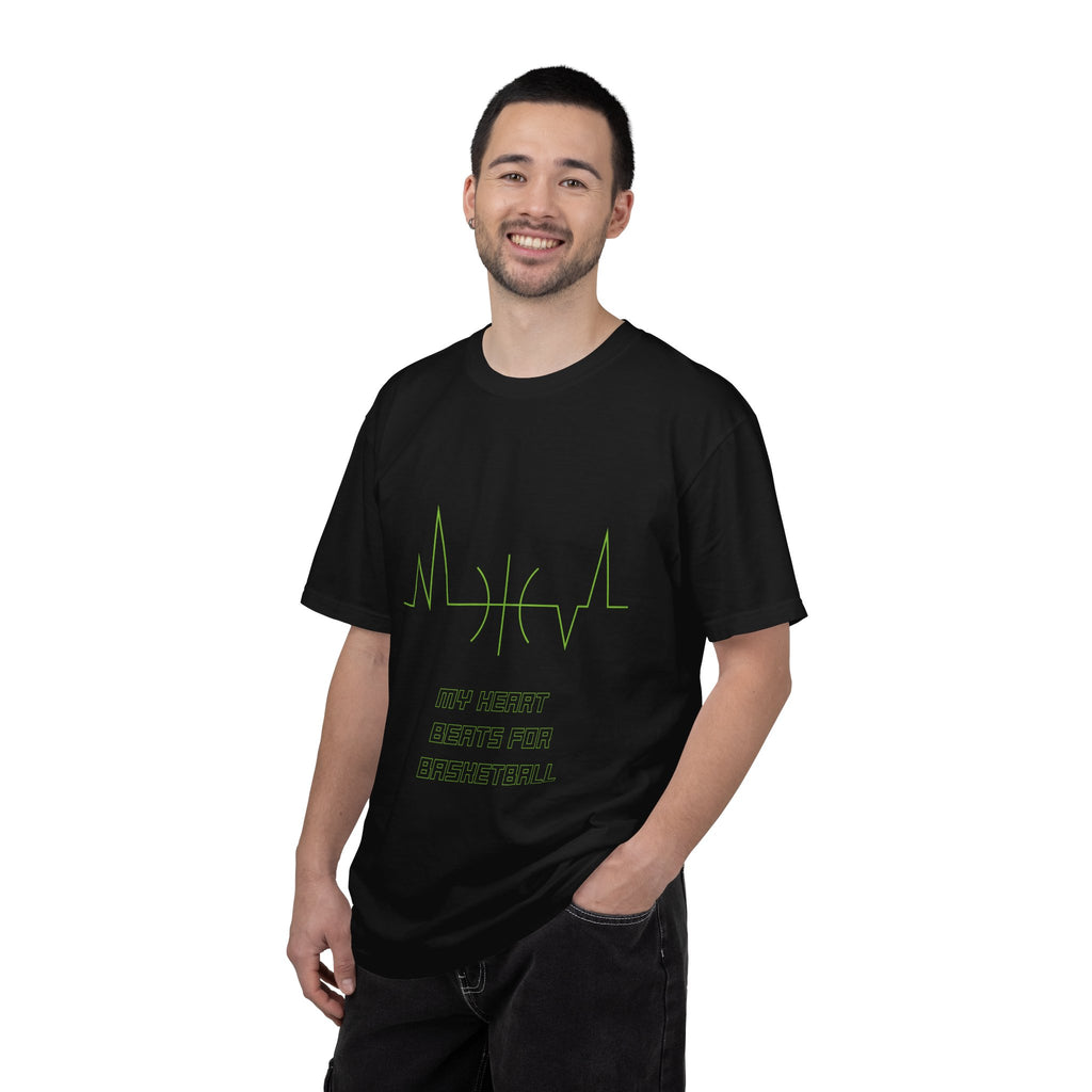 My Heart Beats For Basketball Unisex T-shirt