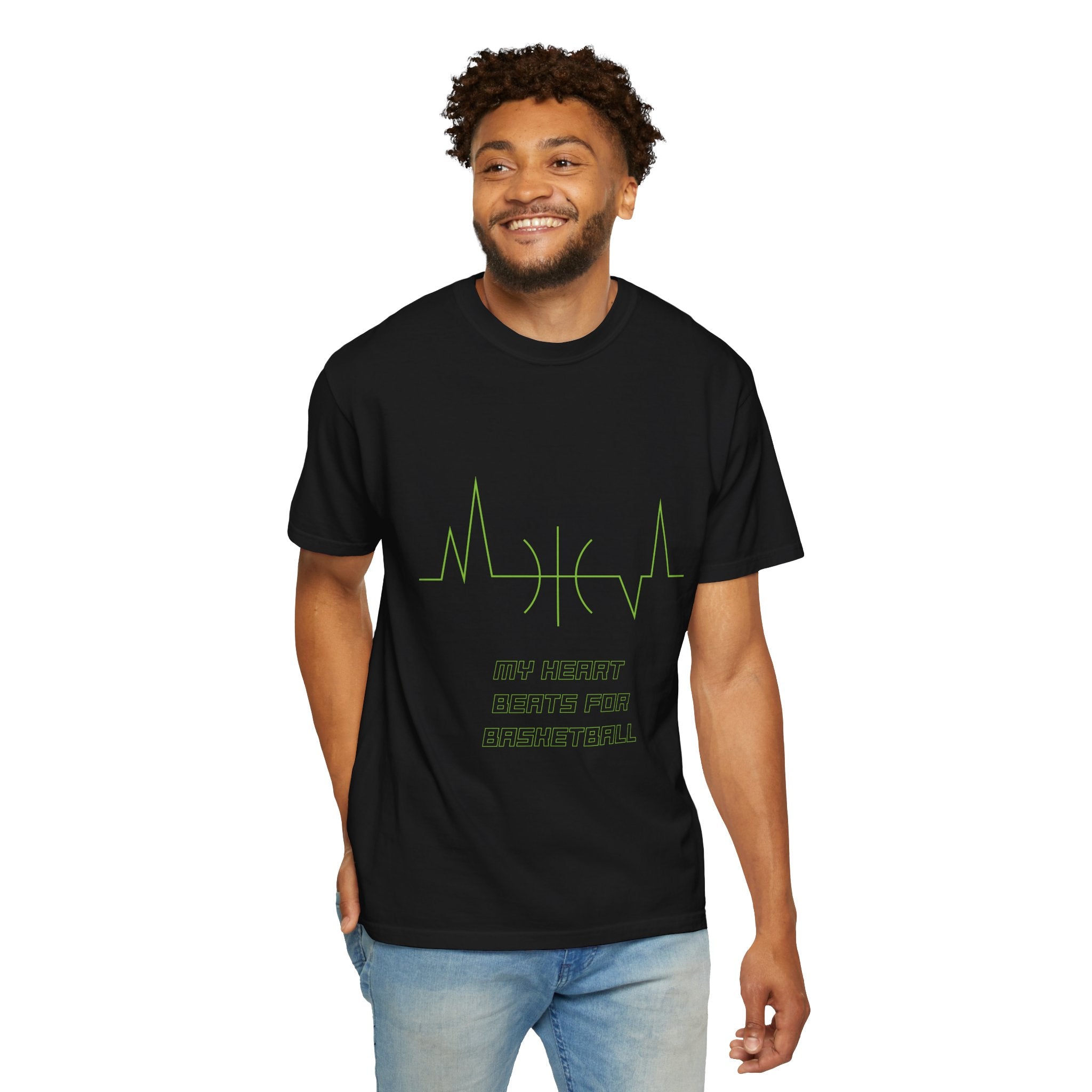 My Heart Beats For Basketball Unisex T-shirt