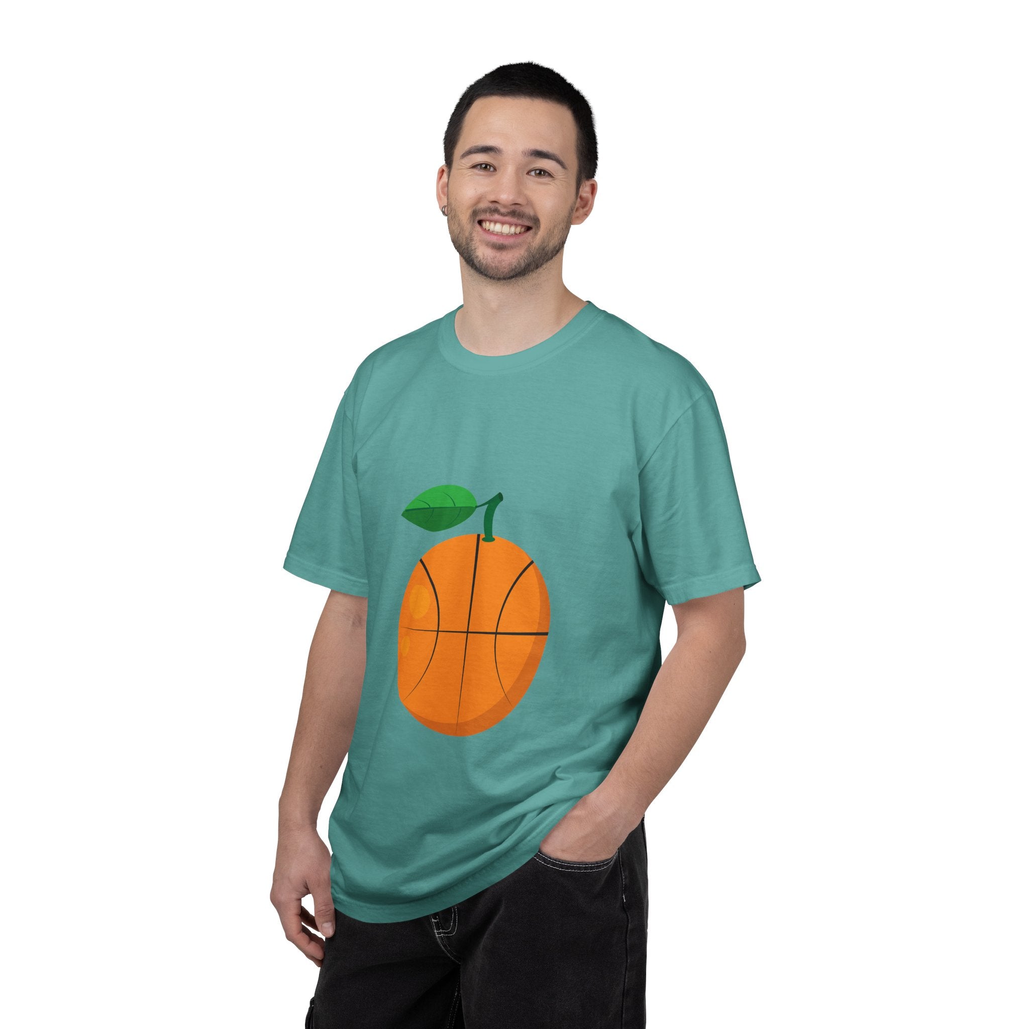 Orange Basketball Unisex T-Shirt
