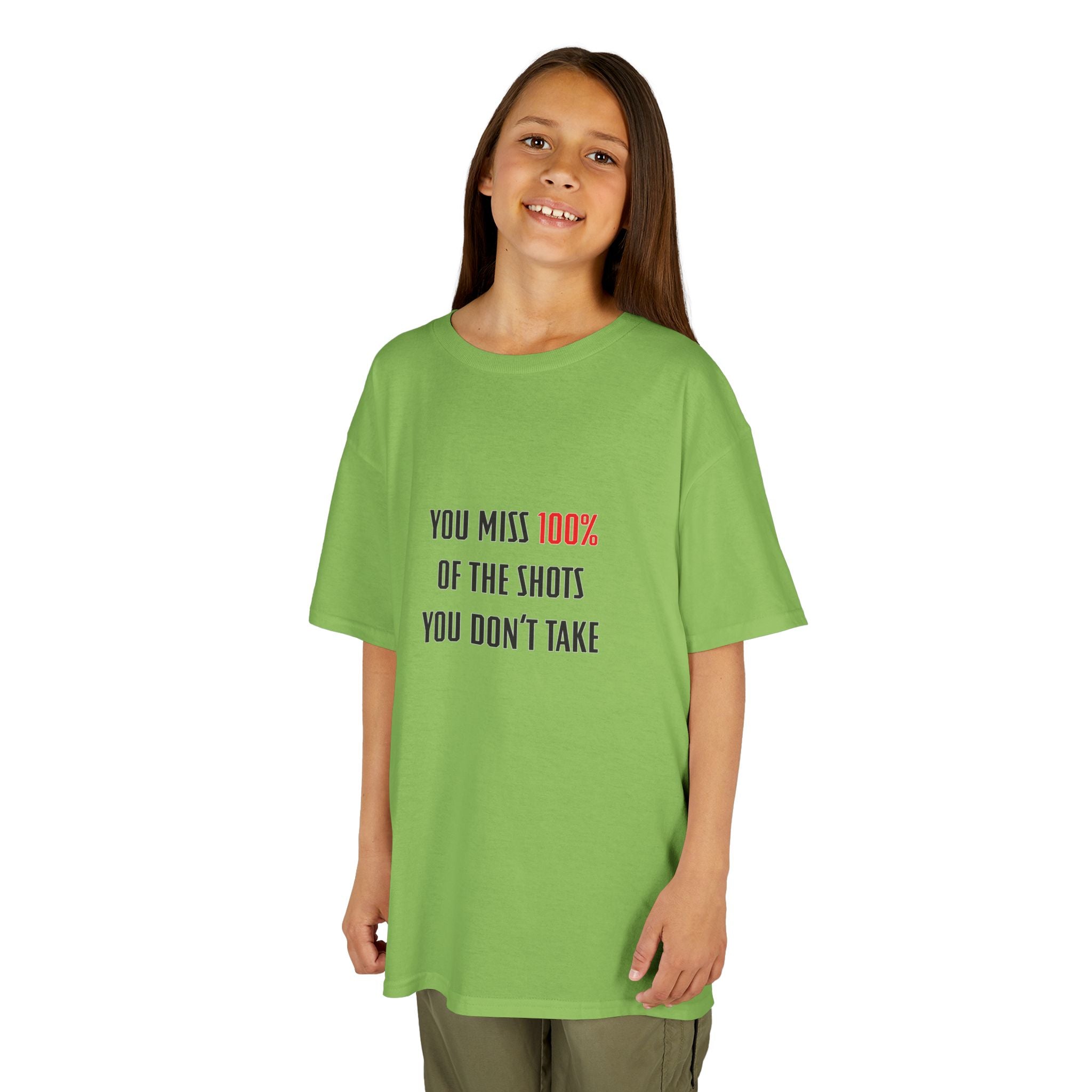 You Miss 100% Of The Shots You Don't Take Youth Tee